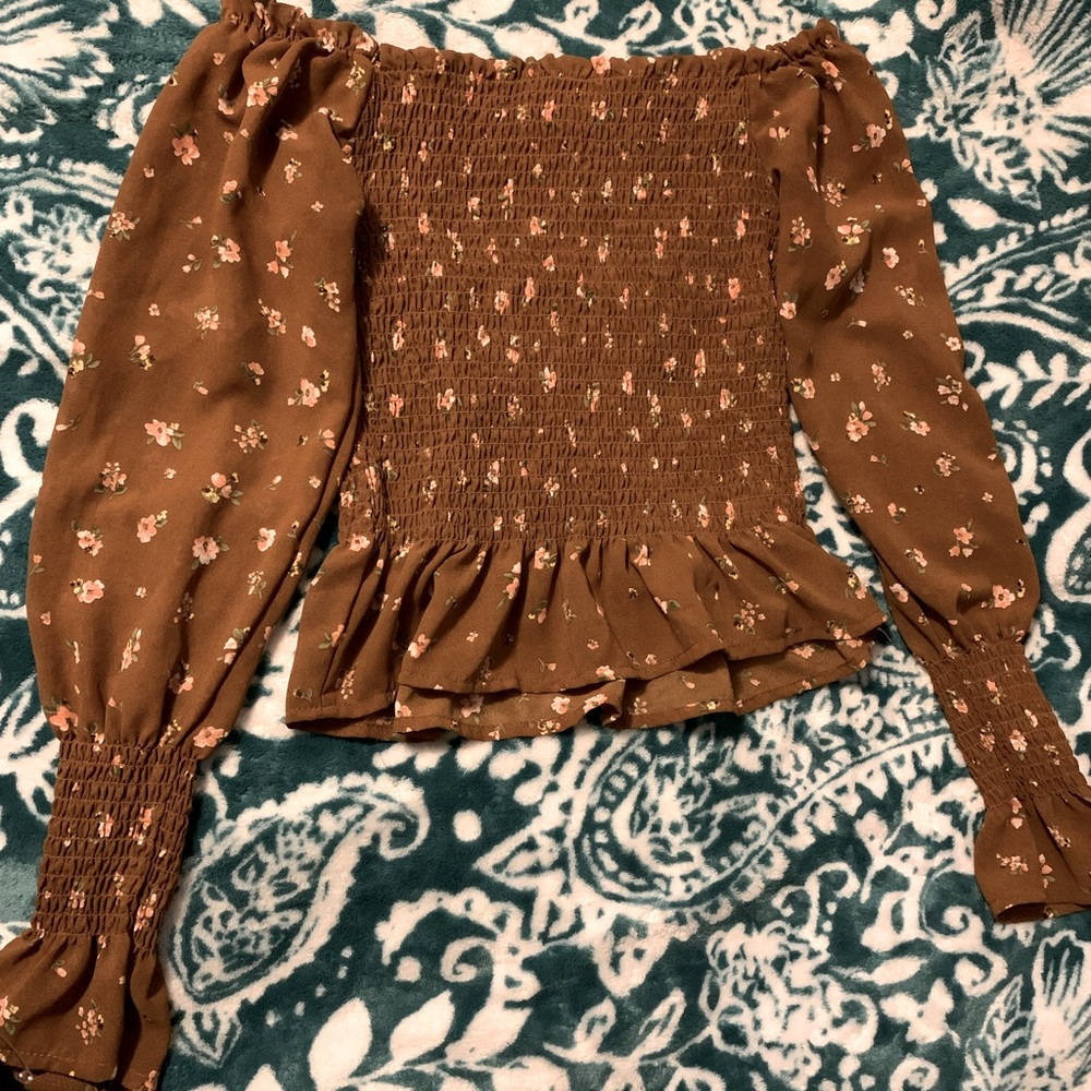 Off The Shoulder Long Sleeve (S)
